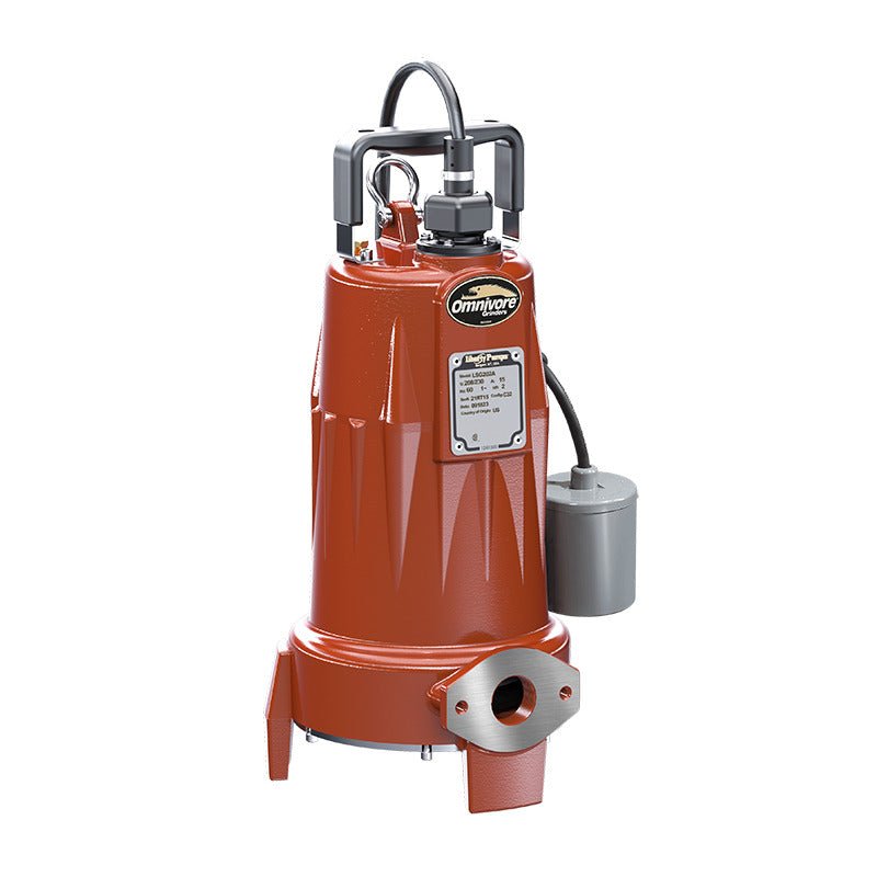 Liberty LSG202A, Grinder Pump, 2 HP, 208 - 230V, 1 - 1/4" Disch, 50 GPM, Float - House of Pumps